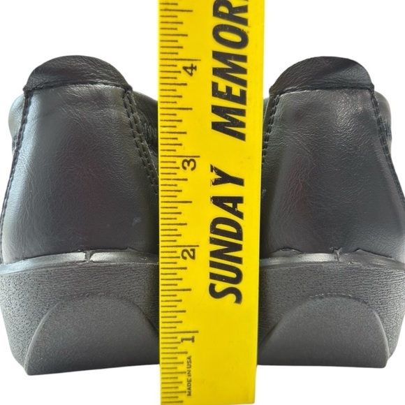 Patrizia By Spring Step Black Vegan Leather Ballet Flat Slip On Comfort Shoe 8.5 - Picture 13 of 14